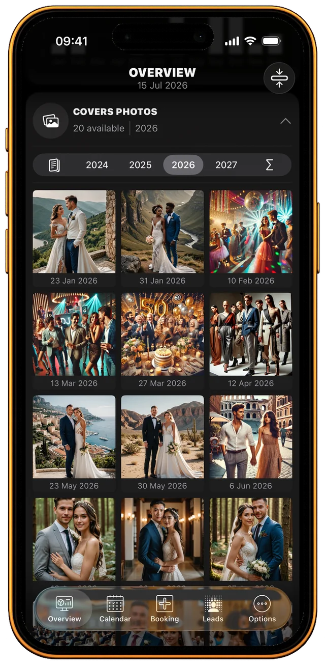 Event covers gallery